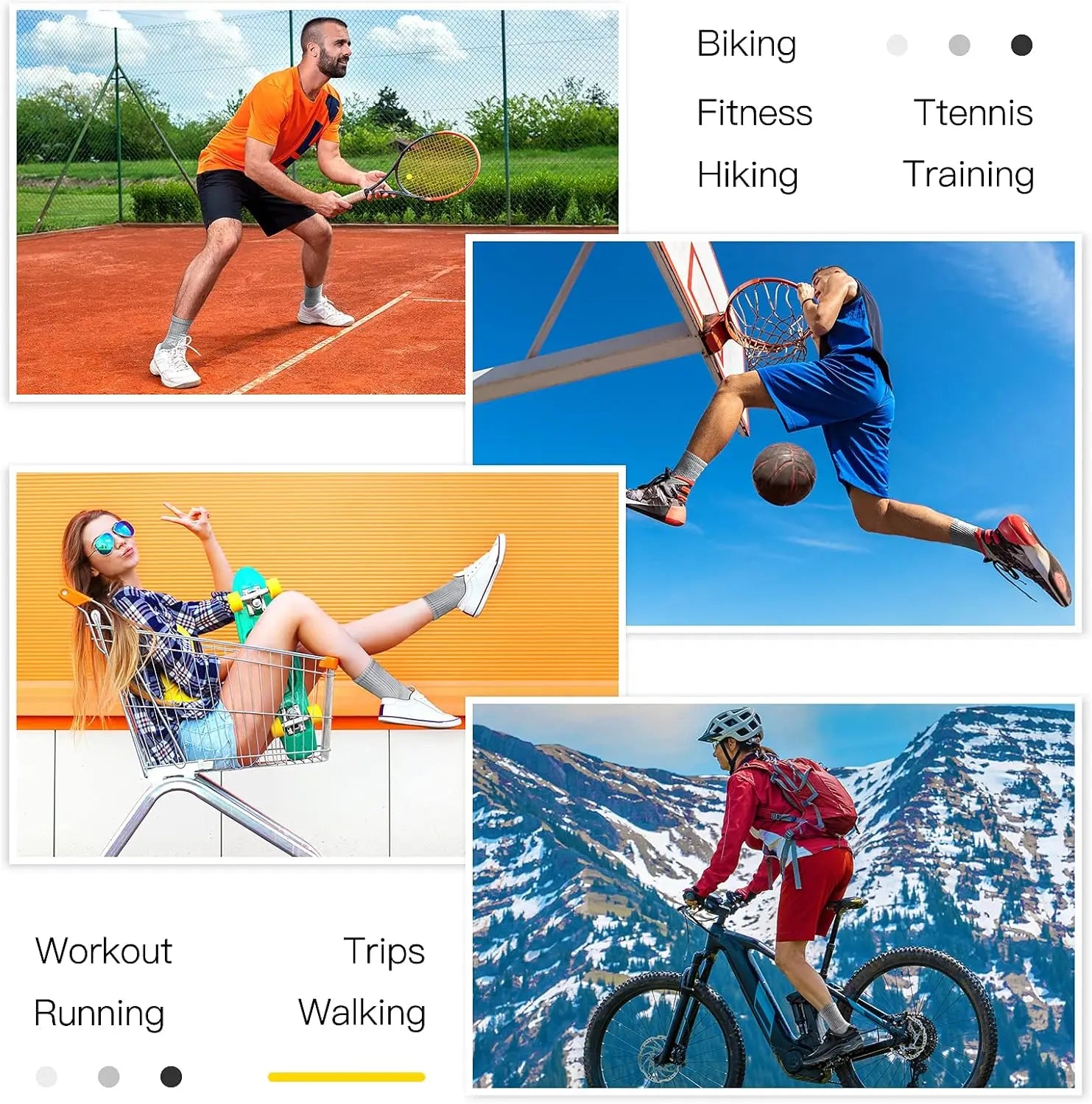 Performance Running Crew Socks